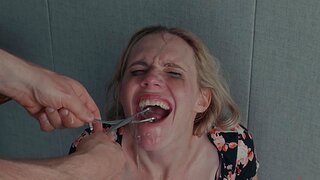 Insolent blonde plays submissive for cock in dirty XXX games